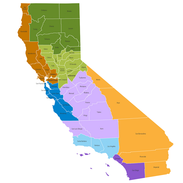 Areas Map – Updated