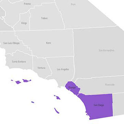 Area 8 map