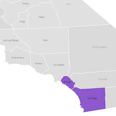 Area 8 map